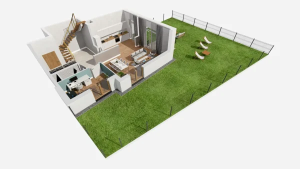 Multilevel apartments 5 bedrooms 117 m² Warsaw, Poland - obrazek 3